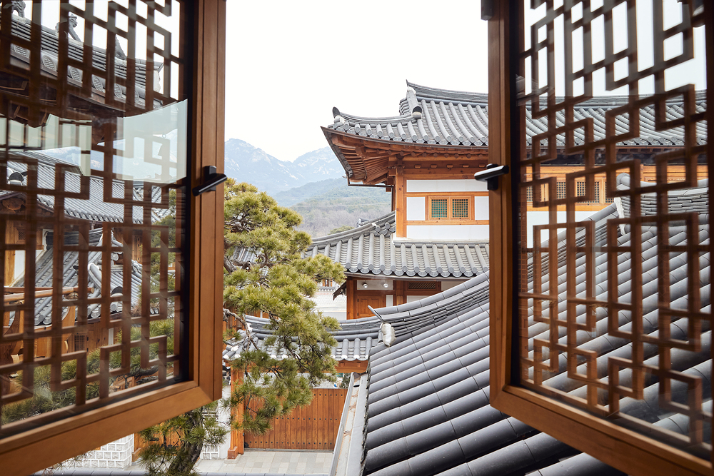 한옥 인테리어의 요양원