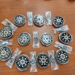 자개레진아트 공예(휴대용 약케이스)