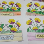 26년 3월 팬지꽃 만들기