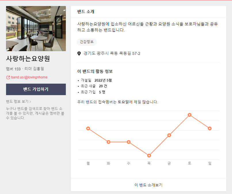 입소어르신 사진 보호자 확인방법
