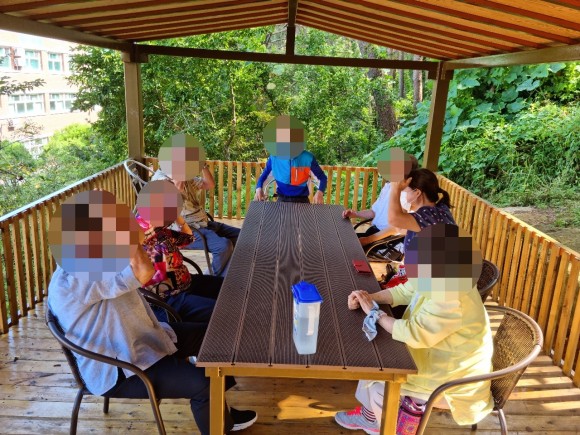 법인내 산책 공간