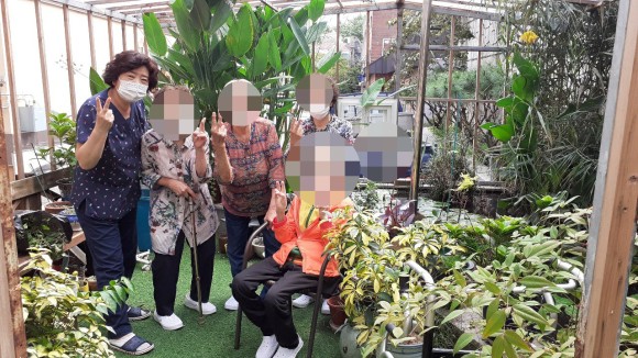 법인내 산책 공간