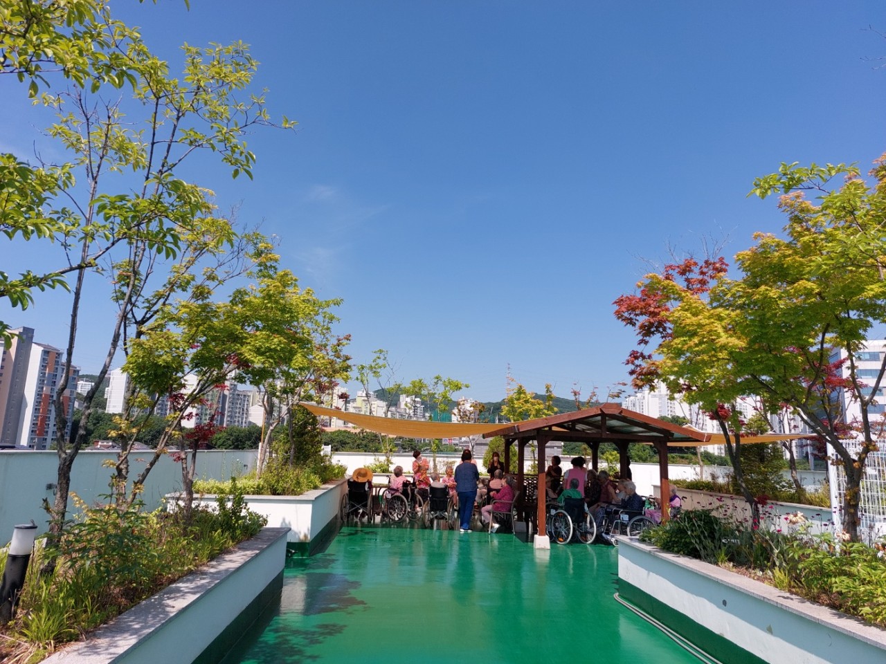 옥상 하늘정원(신관