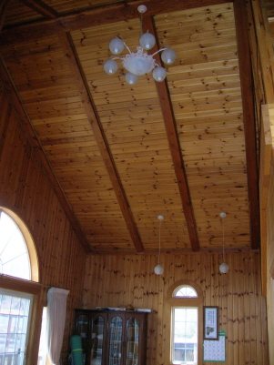 전원형  거실 천장